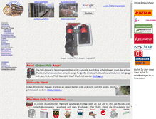 Tablet Screenshot of meinmonzingen.de
